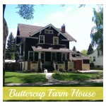 Buttercup Farm House Collage